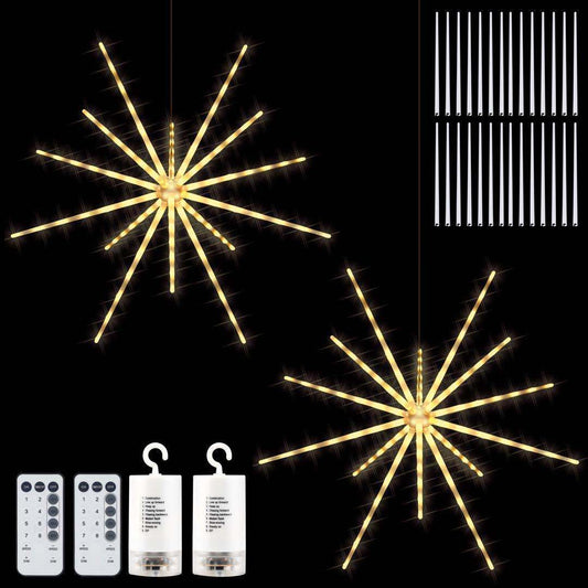Christmas Lights Fireworks Meteor Atmosphere LED Lights