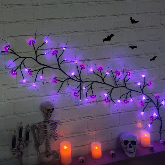Christmas Lights Halloween Decor Willow Vine String Light