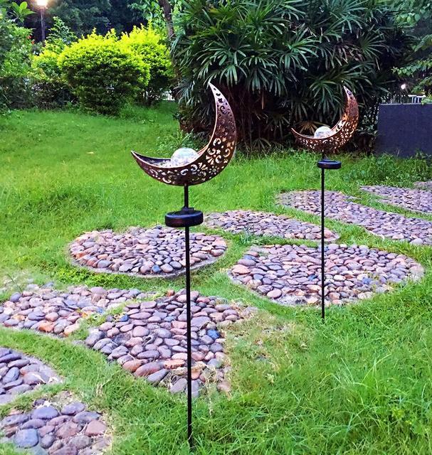 Solar Flame Light Metal Waterproof Christmas Lights