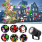 Christmas Lights Snowflake Projector Party Rotating Light