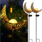 Solar Flame Light Metal Waterproof Christmas Lights