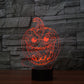 Christmas Lights 3D Colorful Pumpkin Lights With Remote Control