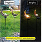 Solar Flame Light Metal Waterproof Christmas Lights