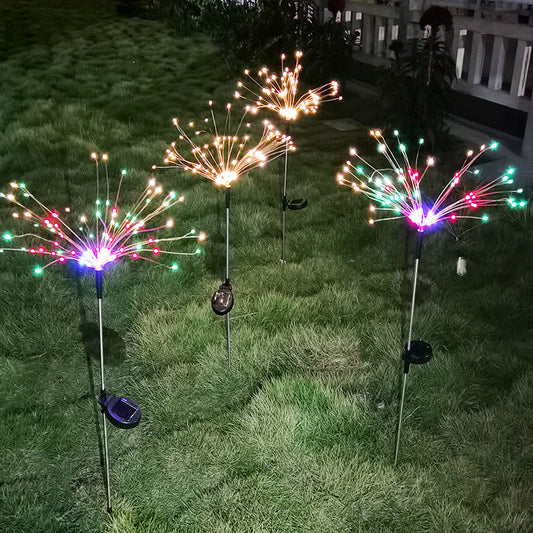 Solar Firework Lights Outdoor Sky Starry Lights