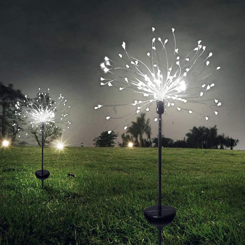 Solar Firework Lights Outdoor Sky Starry Lights