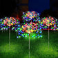 Solar Outdoor Fireworks LED Light Christmas Decor Light