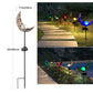 Solar Flame Light Metal Waterproof Christmas Lights