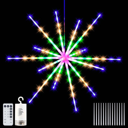 Christmas Lights Fireworks Meteor Atmosphere LED Lights