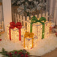 Christmas Lights Christmas Decorations Luminous Gift Box