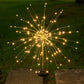 Solar Outdoor Fireworks LED Light Christmas Decor Light