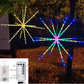 Solar Meteor Shower Marquee Fireworks Decor Lights