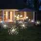 Solar Fireworks Lights LED String Copper Wire Garden Lights