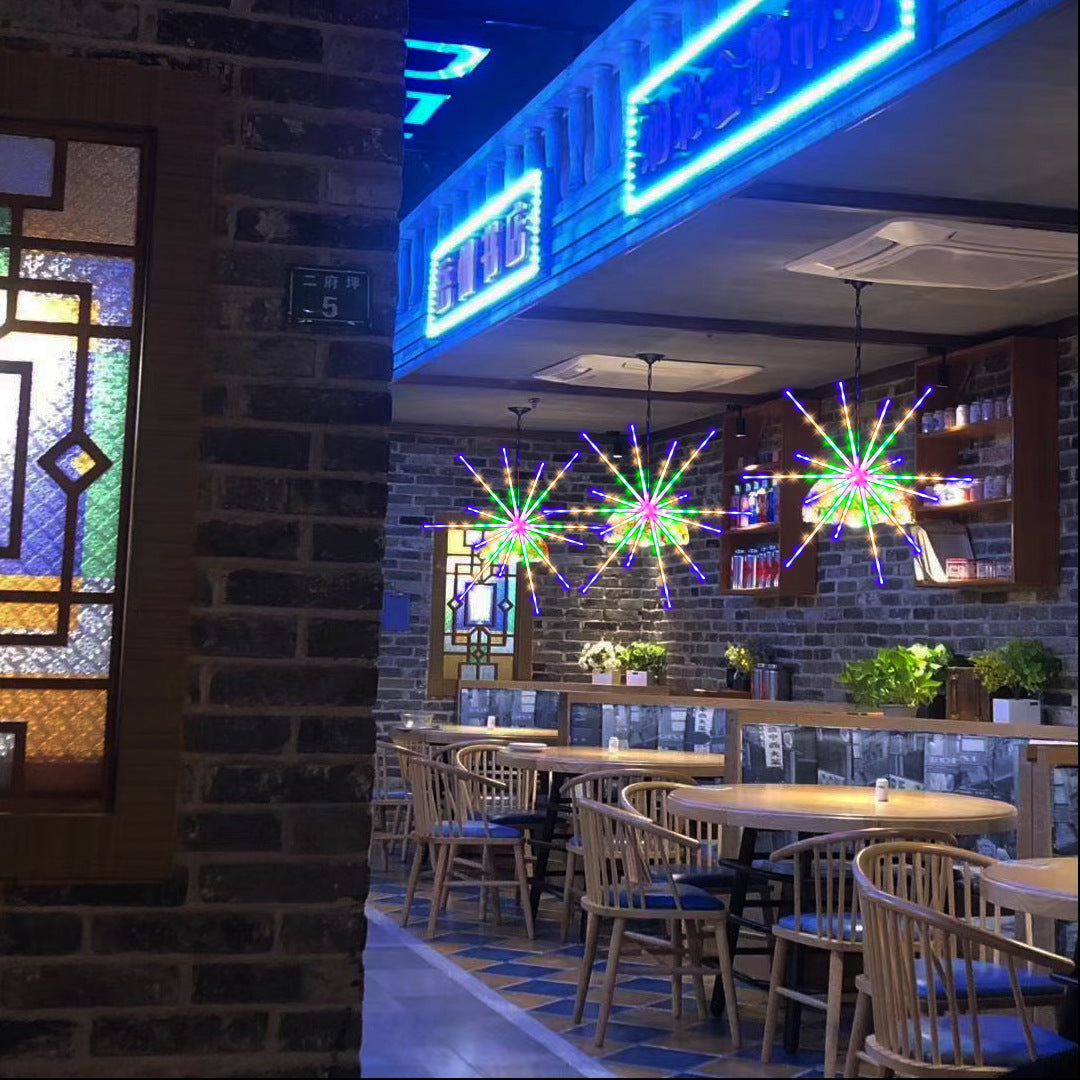 Christmas Lights Fireworks Meteor Atmosphere LED Lights