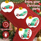 Christmas Lights 6FT Inflatable Tree Lights With Elf And Santa Claus