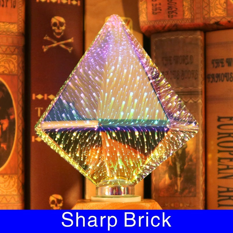 Christmas Lights 3D Fireworks Sparkling Decoration Lights