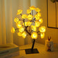 Christmas Light Flower Tree Rose Fairy Desk Night Lights