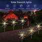 Solar Meteor Shower Marquee Fireworks Decor Lights