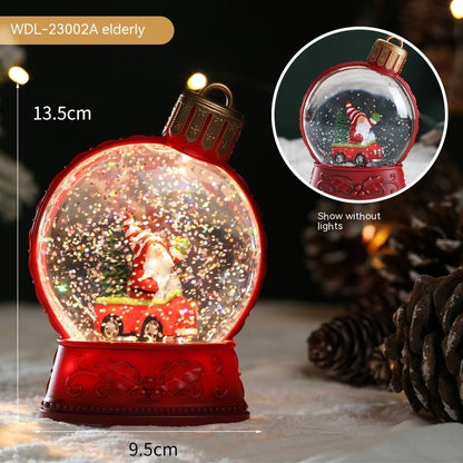 Christmas Lights Luminous Simulation Flat Layout Flame Light