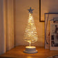 Christmas Lights Spiral Ornament Wrought Iron Tree Lamp