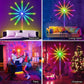 Bluetooth Smart Fireworks Led Light for Bedroom Garden Yard Party Christmas