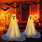 Light-Up Spooky Standing Ghosts LED Light outdoor halloween decor