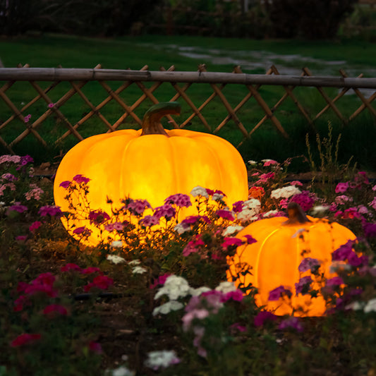 Solar Powered Lights Home Decor Pumpkin Garden Lights