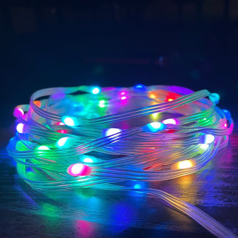 DIY Festive Music Control LED String Light