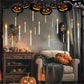 Magic Halloween Floating Candle Lights With Wand