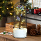 Christmas Light 2 In 1 Rose Luminous LED Light