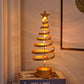 Christmas Lights Spiral Ornament Wrought Iron Tree Lamp