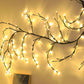 Christmas Lights DIY Willow Vine Garland LED Lights