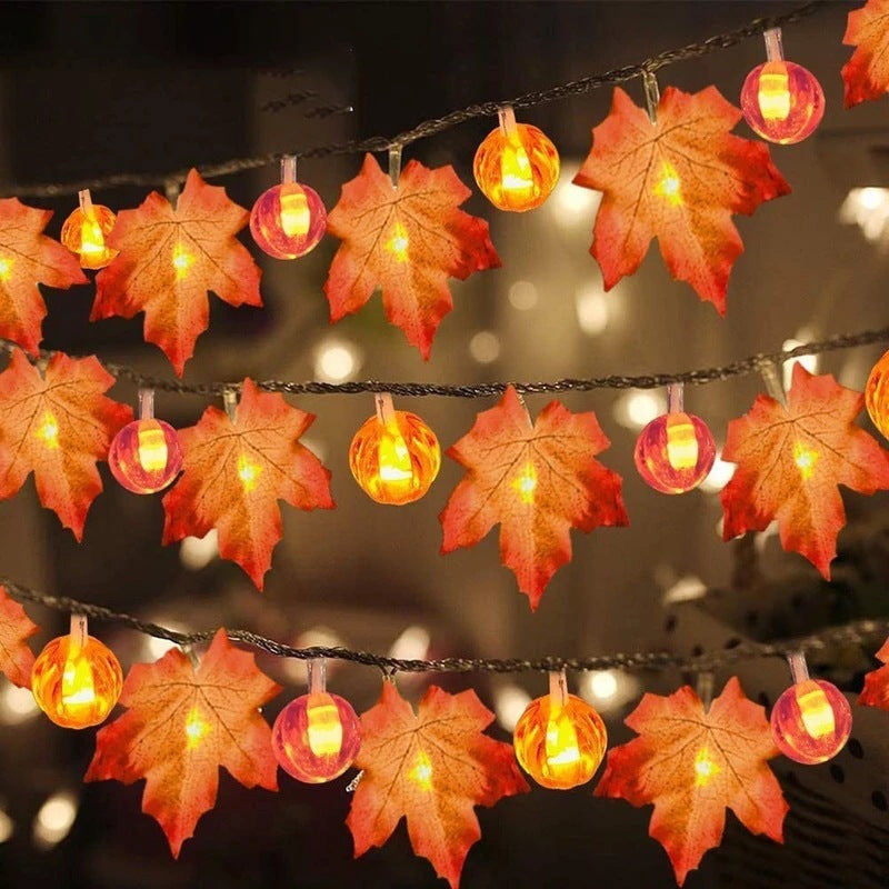 Christmas Lights Halloween Decor LED Pumpkin Light