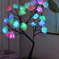 Christmas Light Flower Tree Rose Fairy Desk Night Lights