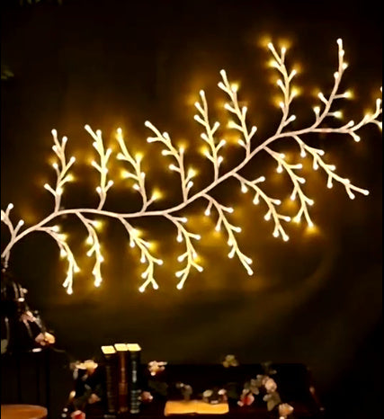 Christmas Lights DIY Willow Vine Garland LED Lights