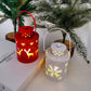 Christmas Lights Nordic Style Candle Lanterns Wind LED Lights