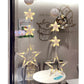 Christmas Lights LED Star Hanging Ornaments Decorations Light