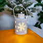 Christmas Lights Nordic Style Candle Lanterns Wind LED Lights