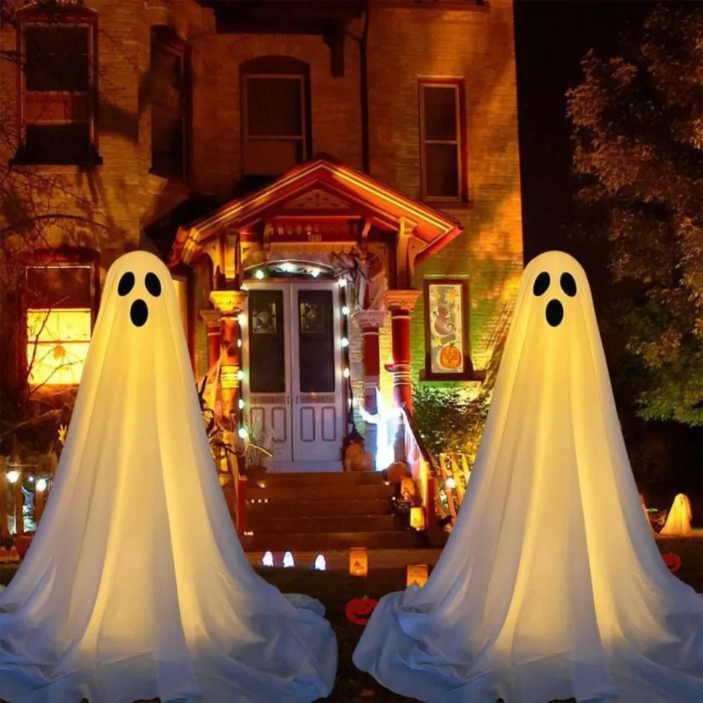 halloween decor Spooky Standing Ghosts LED Light