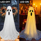 outdoor halloween decor led ghost lights