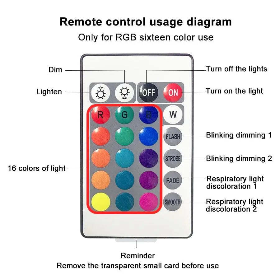 remote control usage diagram