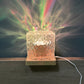 touch control app control remote control water ripple rotating night light