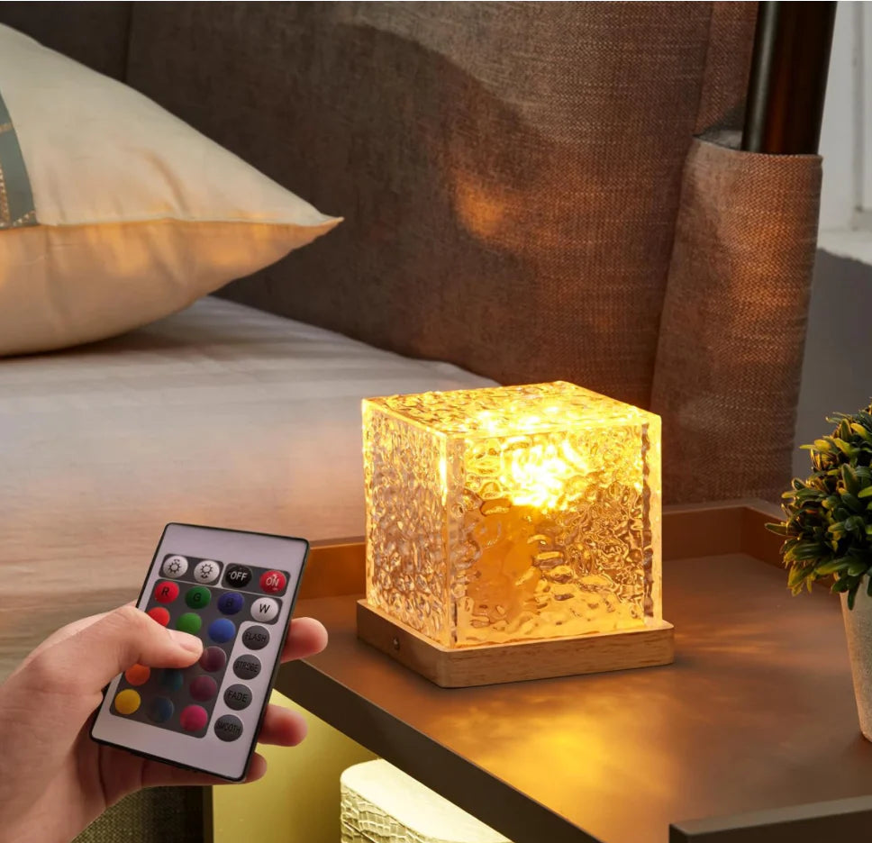 water ripple projector light with remote control for bedroom living room