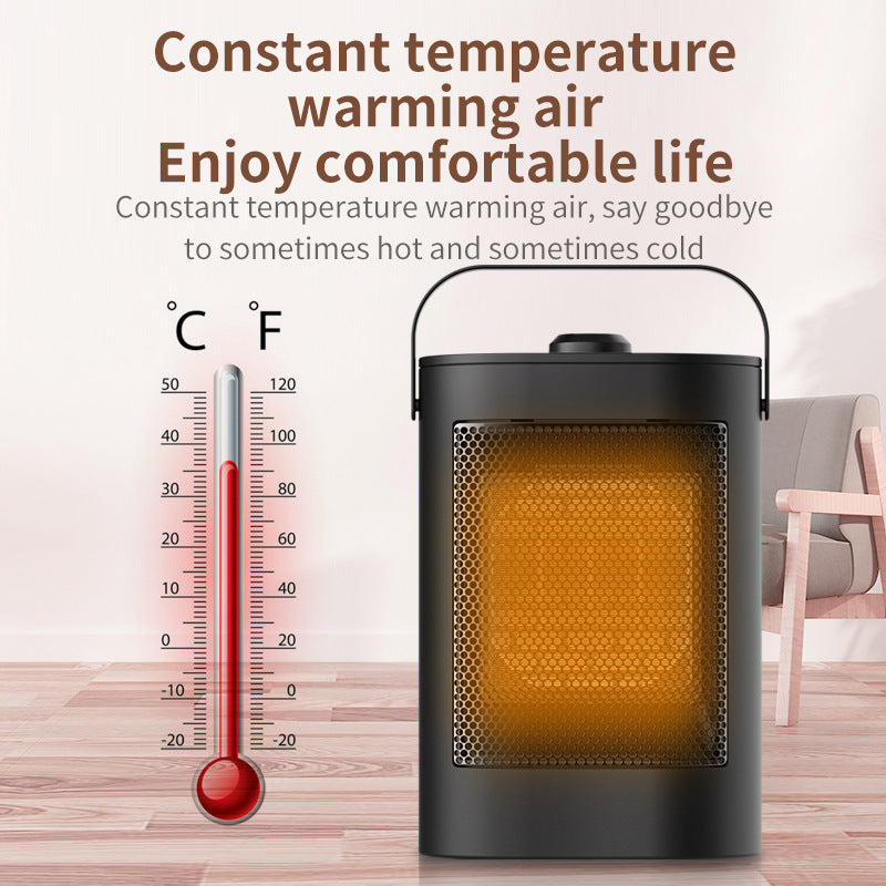 900W Space Heater Portable Handy Wide Angle 3 Gear Adjustment PTC Ceramic Heating